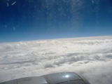 沖縄へ向かう空の上